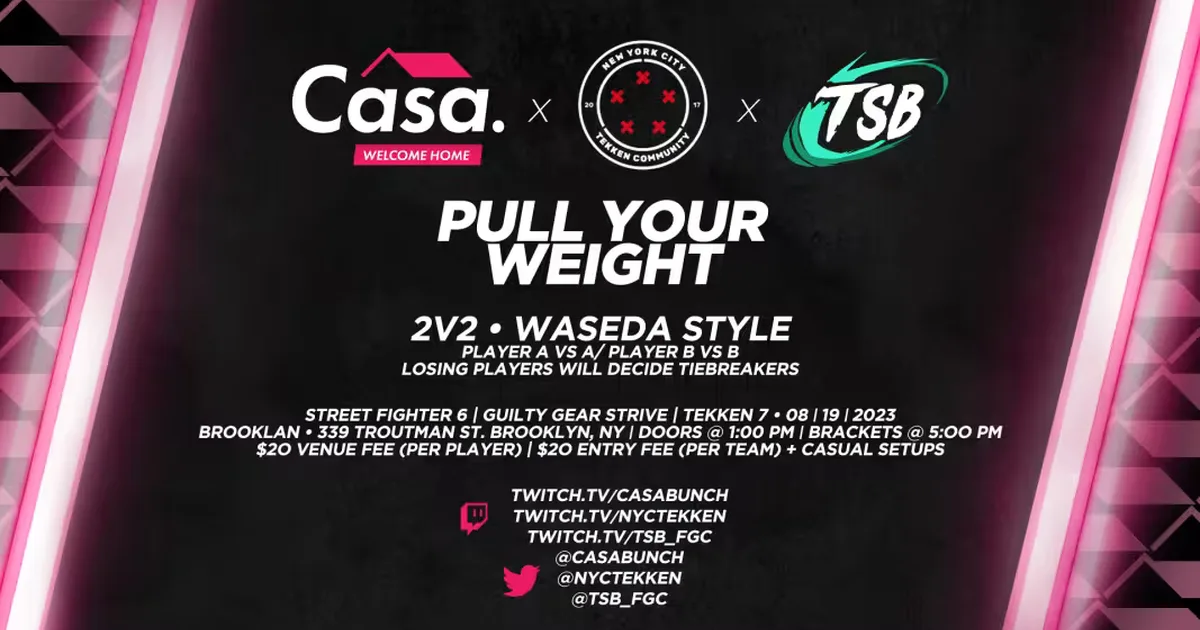 Event banner