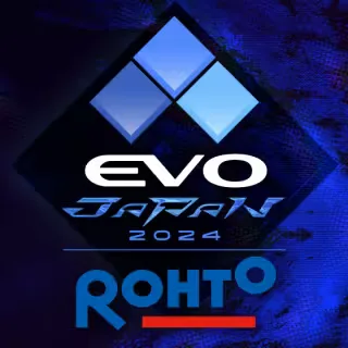 EVO Japan 2024 presented by ROHTO — Event logo