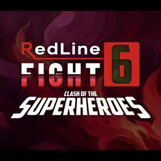 RED LINE FIGHT 6: CLASH OF THE SUPERHEROES — Event logo