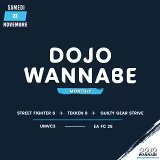 Dojo Wannabe Monthly #5 — Event logo