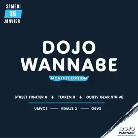 Dojo Wannabe Monthly #6 — Event logo