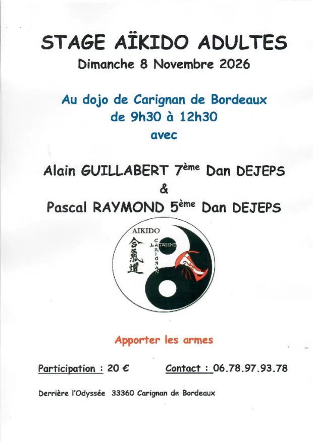 Póster del evento