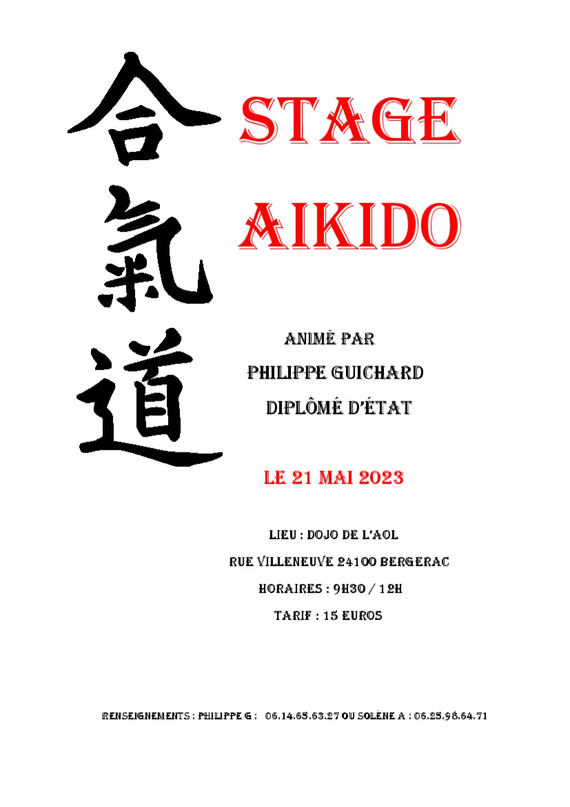 Event poster