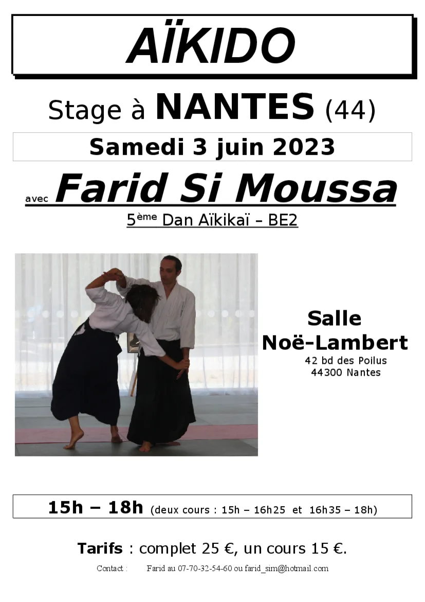 Event poster