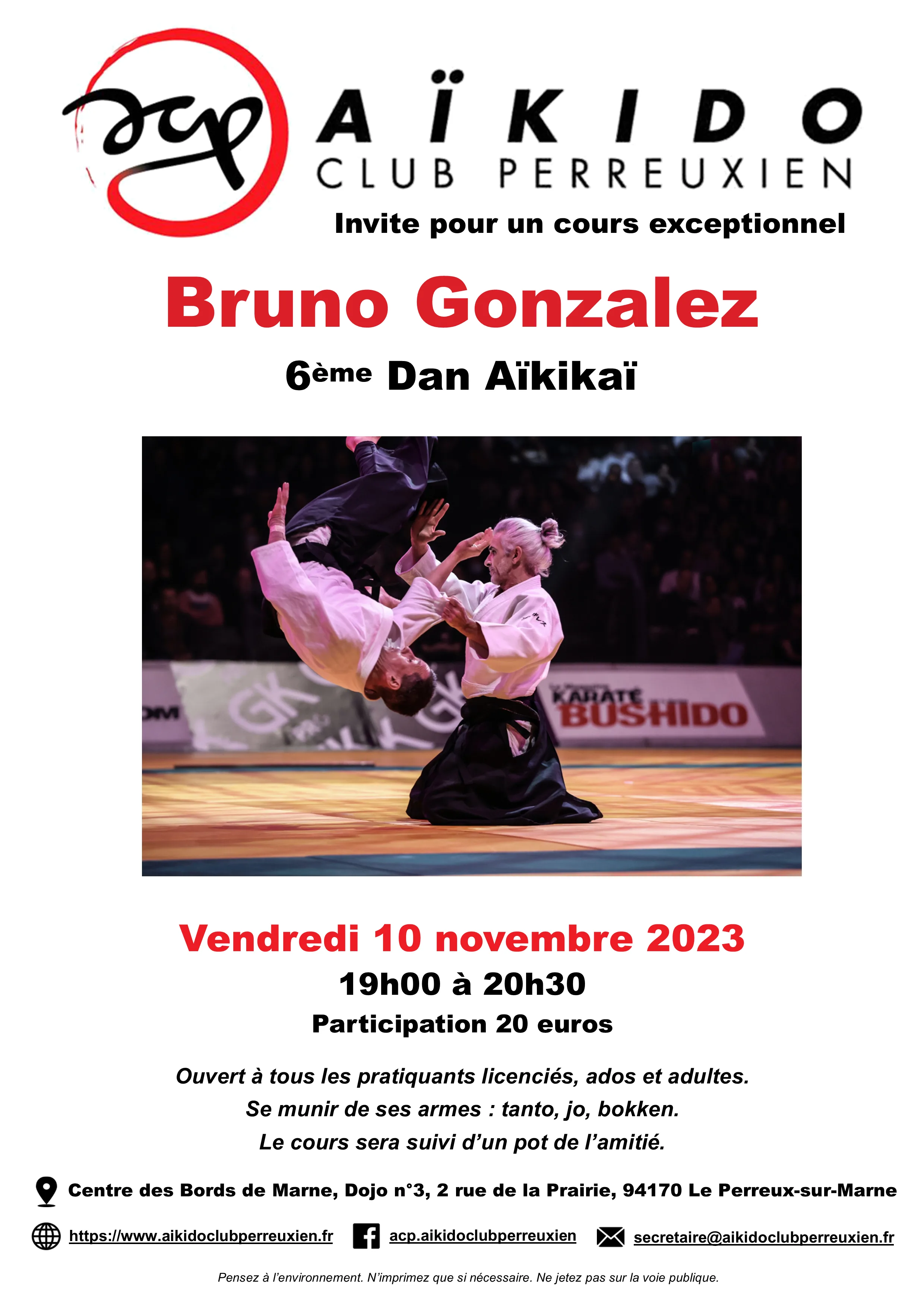 Event poster