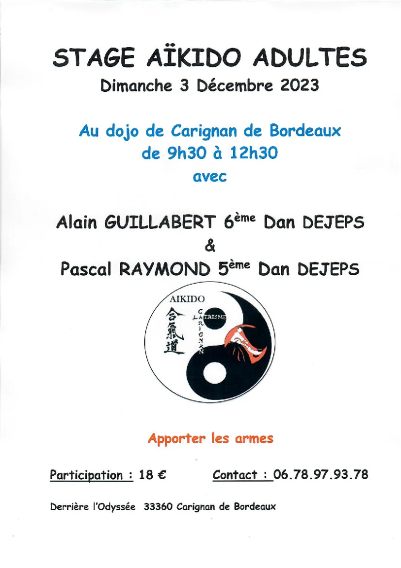 Event poster