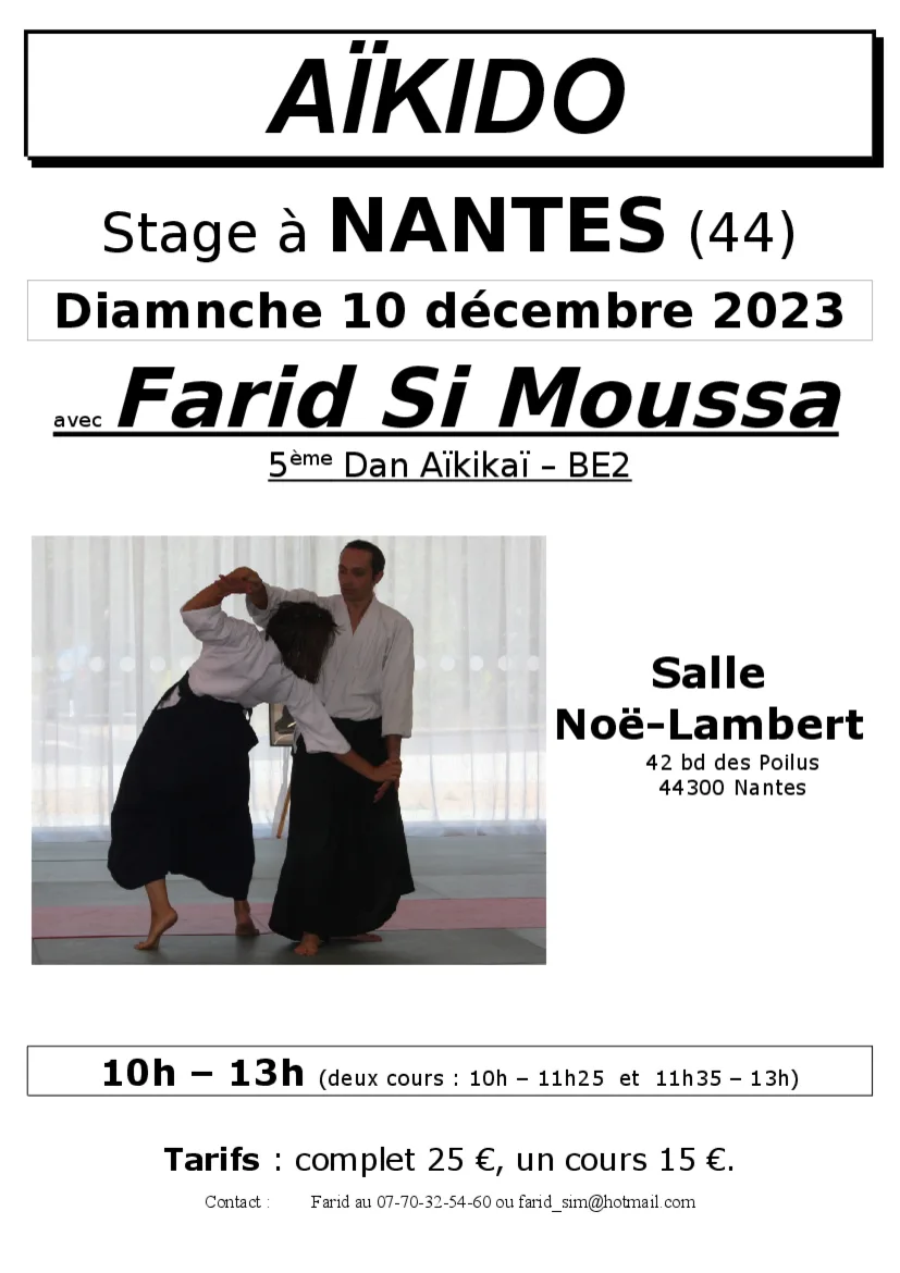 Event poster