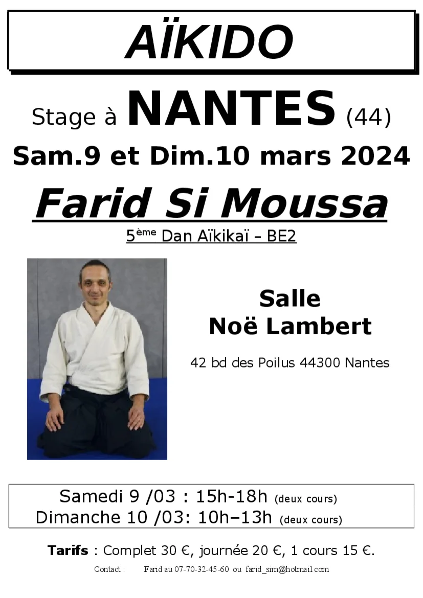 Event poster