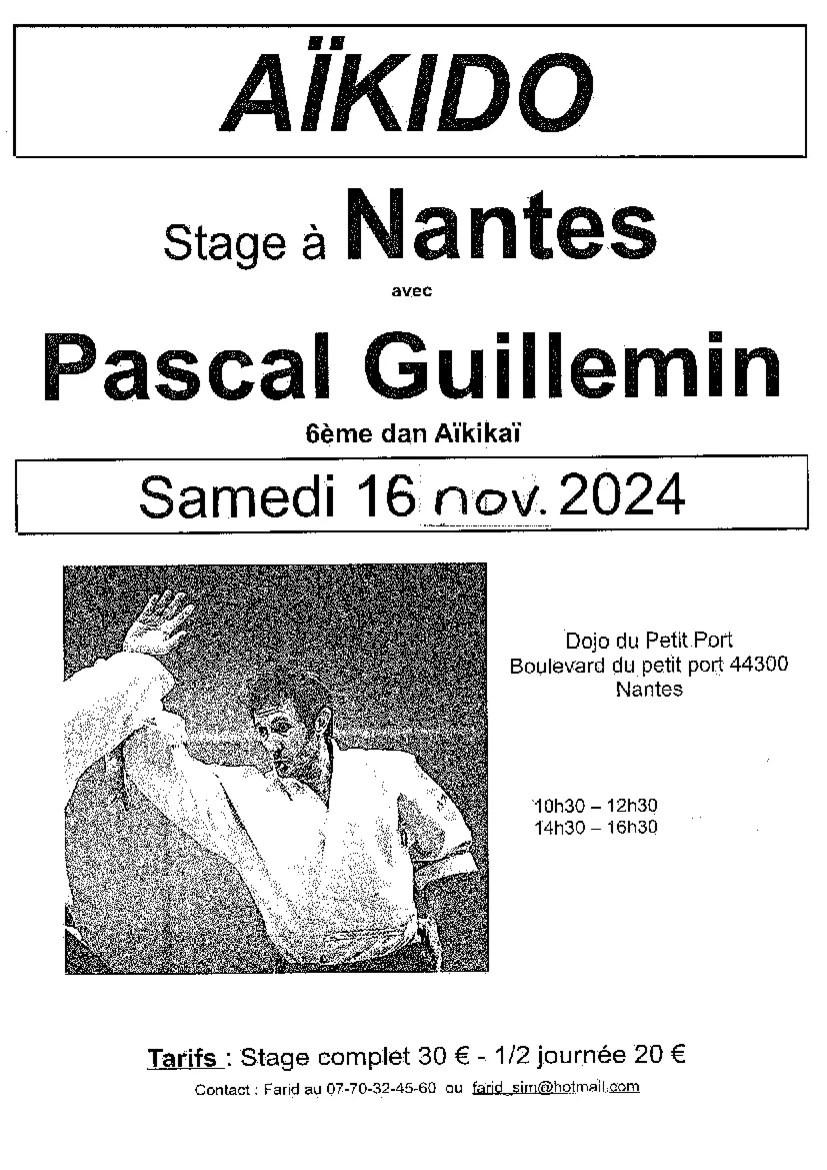 Event poster