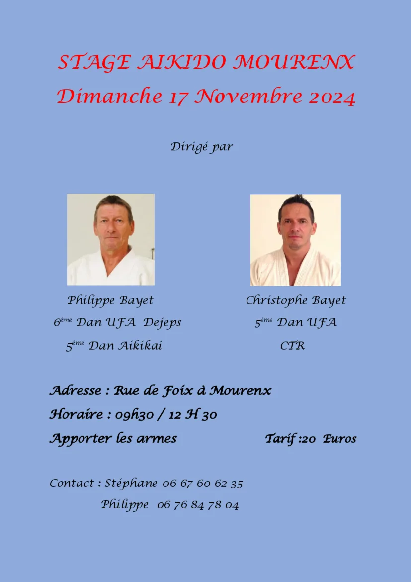 Event poster