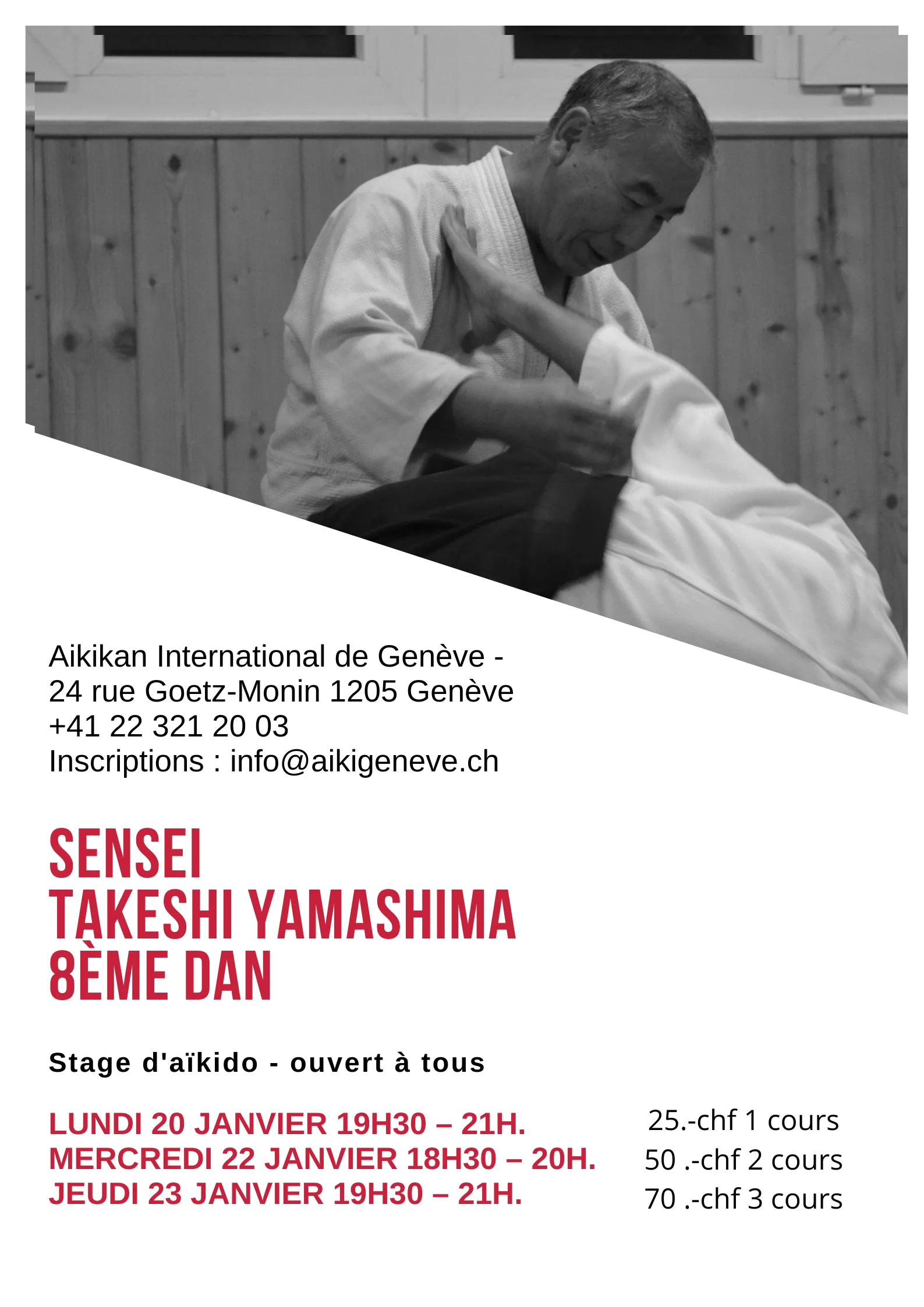 Event poster