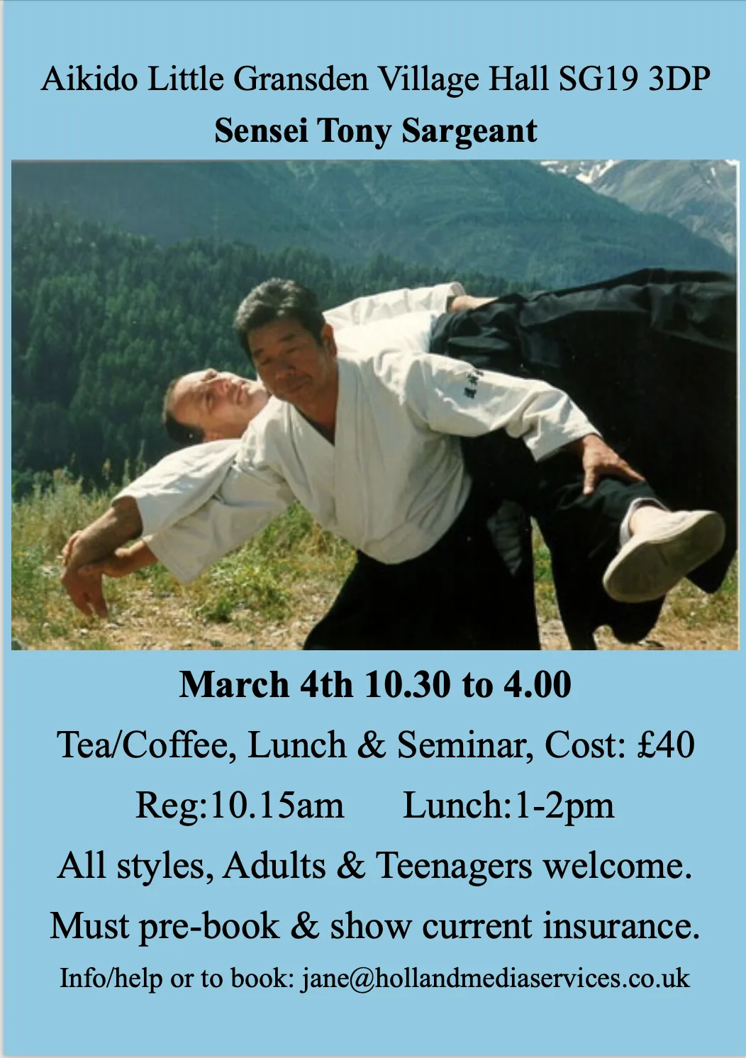 Event poster