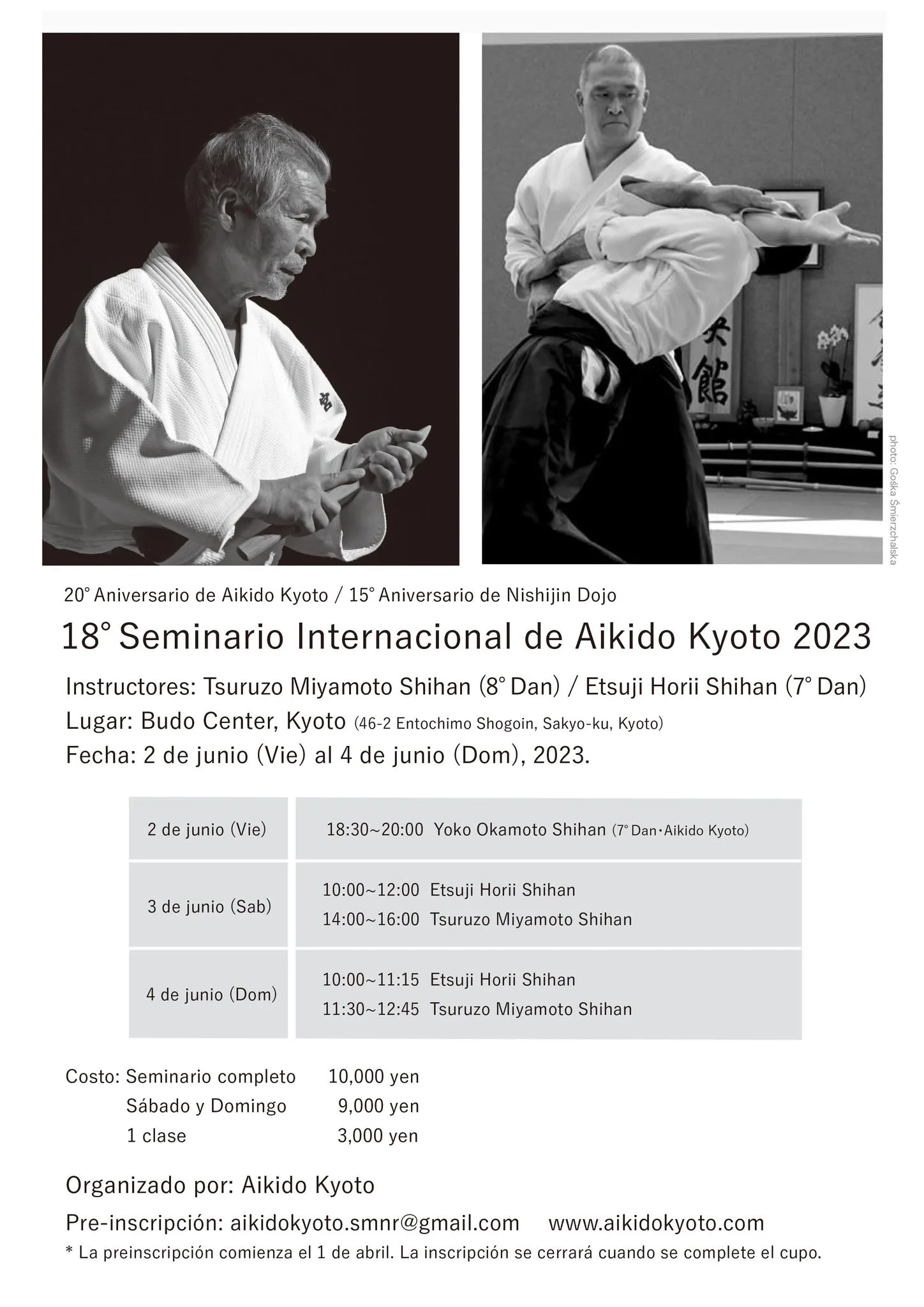 Event poster