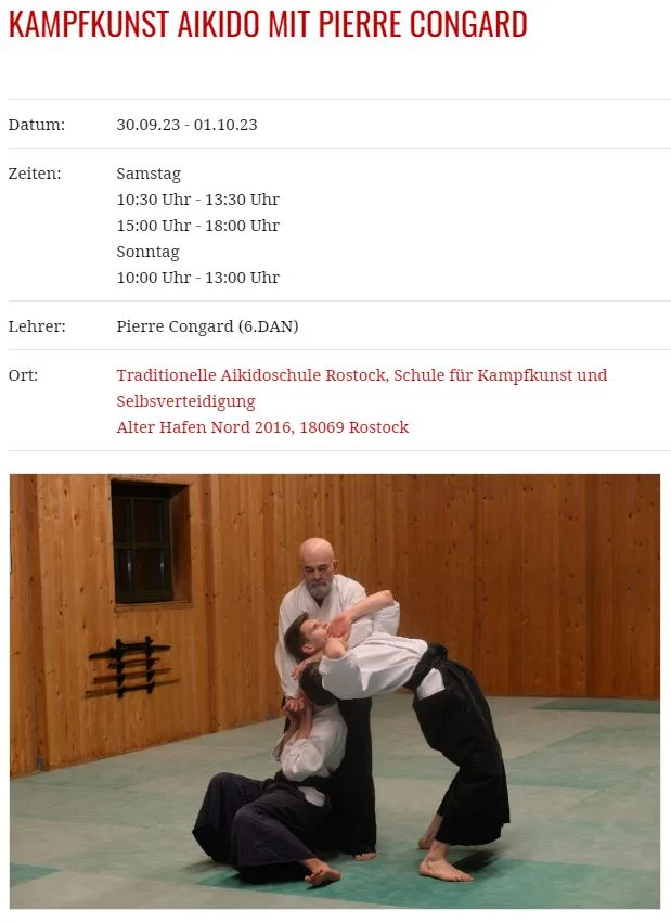 Event poster
