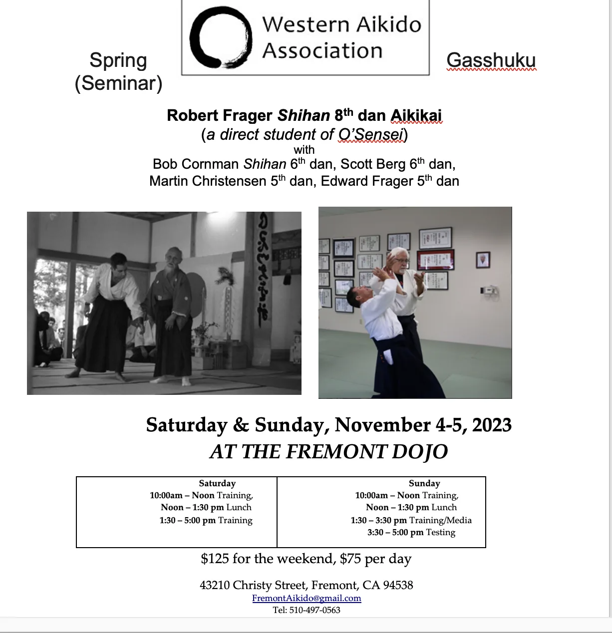 Event poster