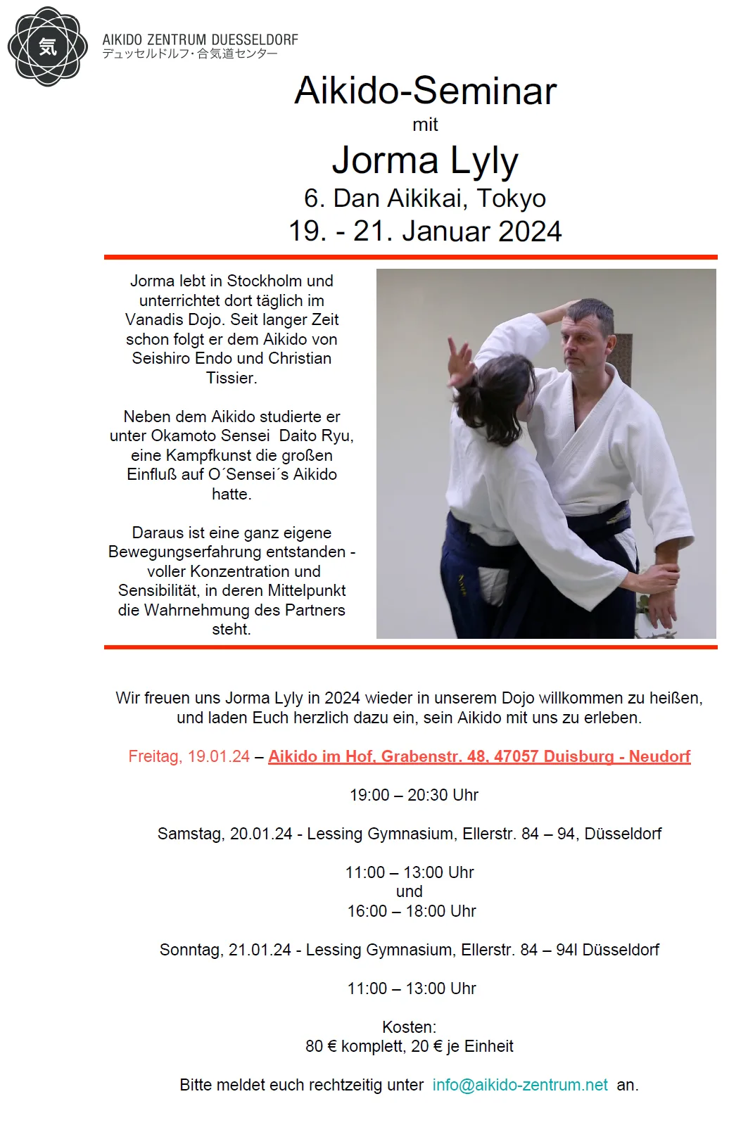 Event poster