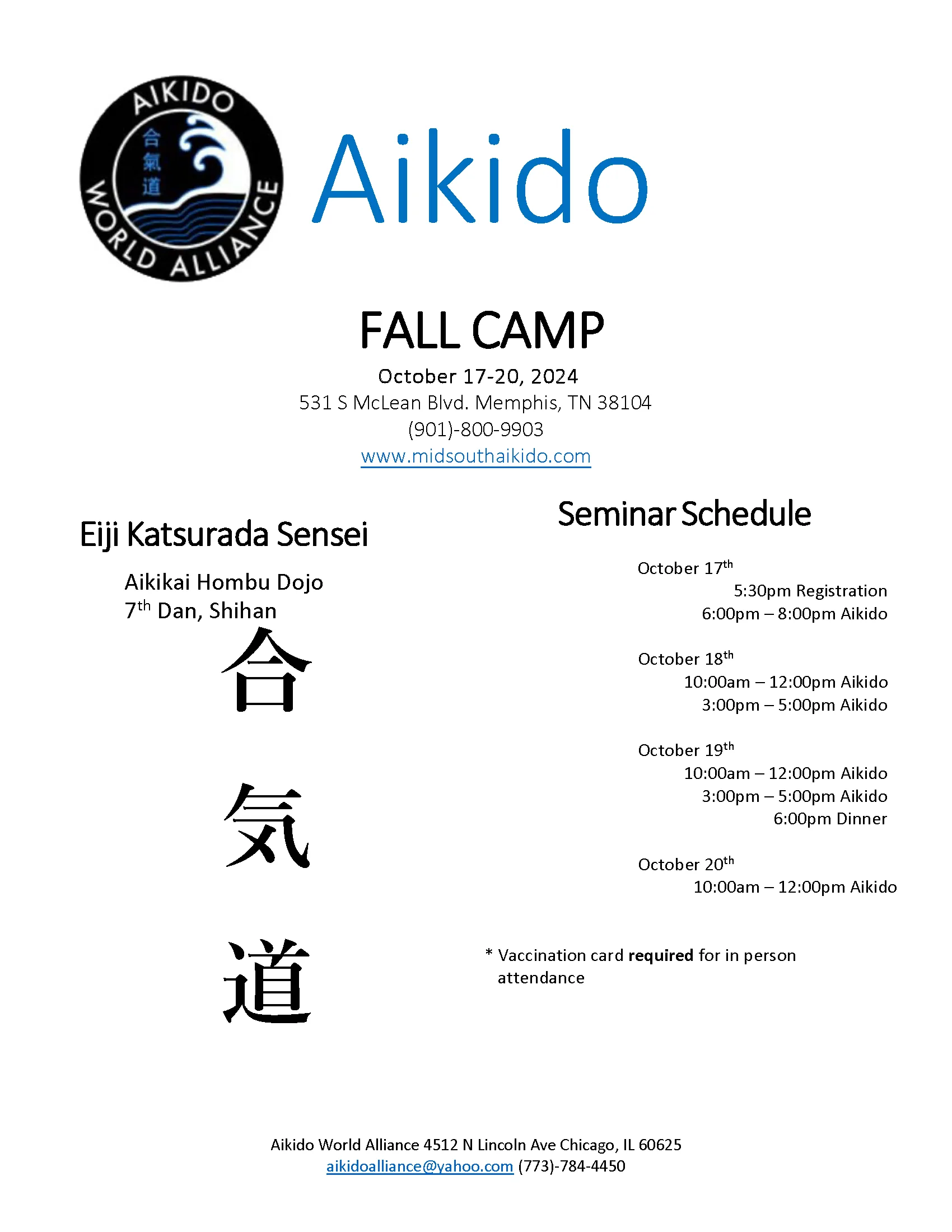 Event poster