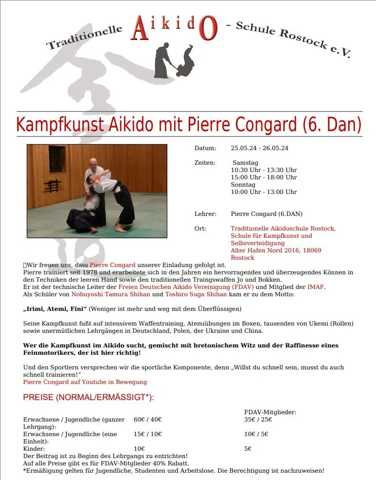 Event poster