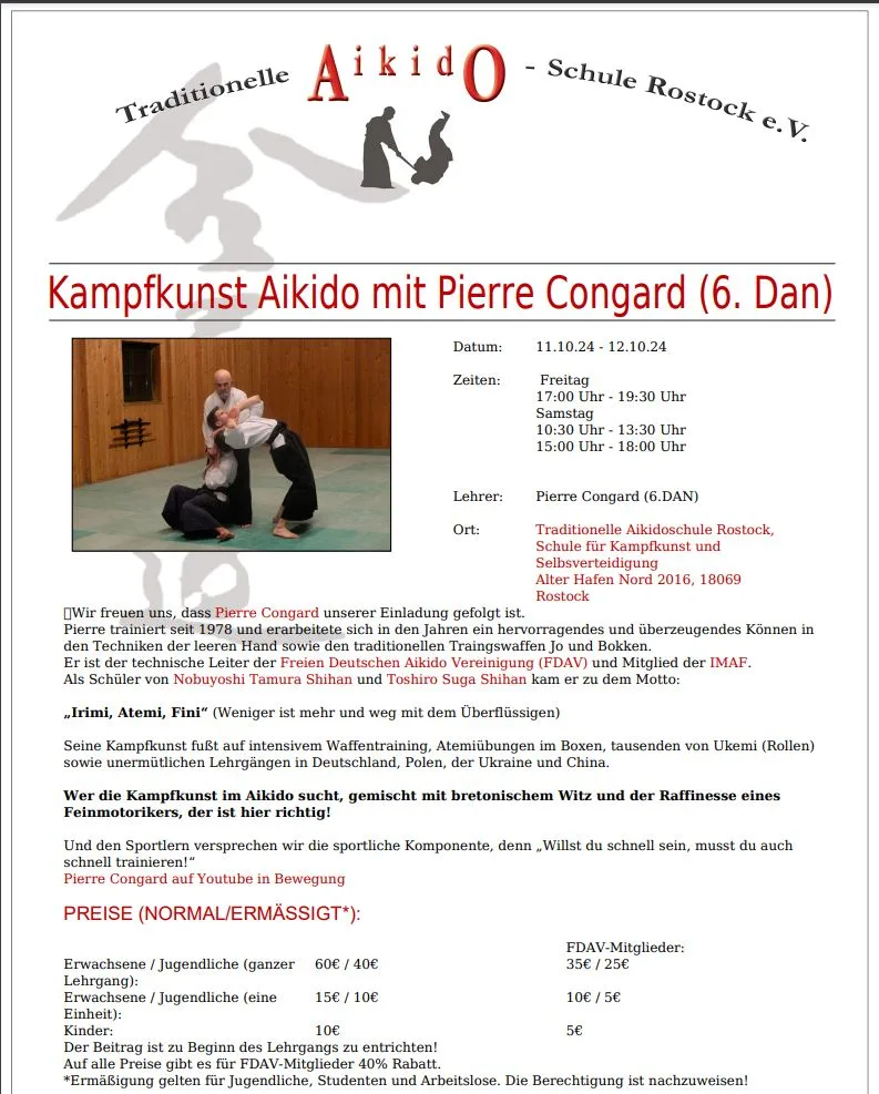 Event poster