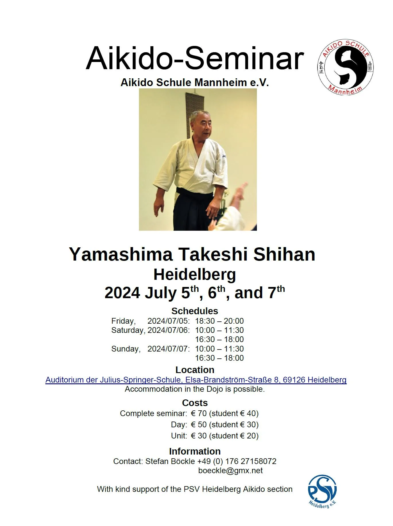 Event poster