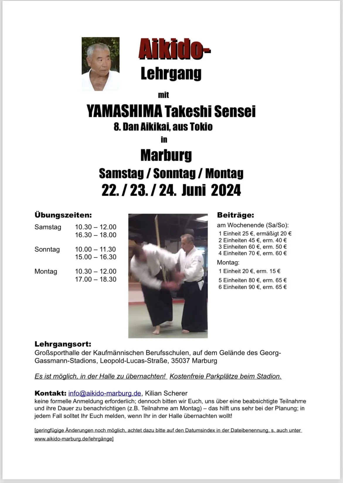 Event poster