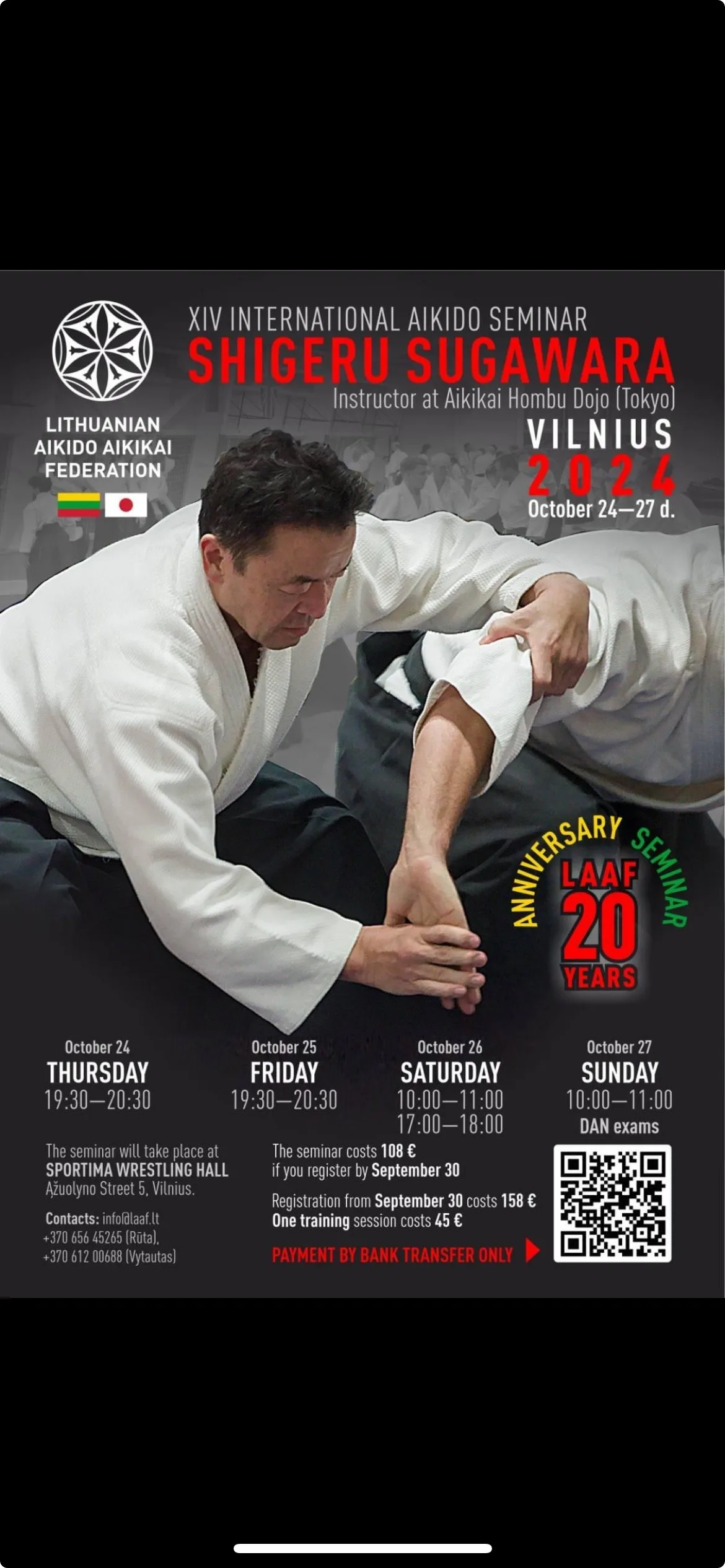 Event poster