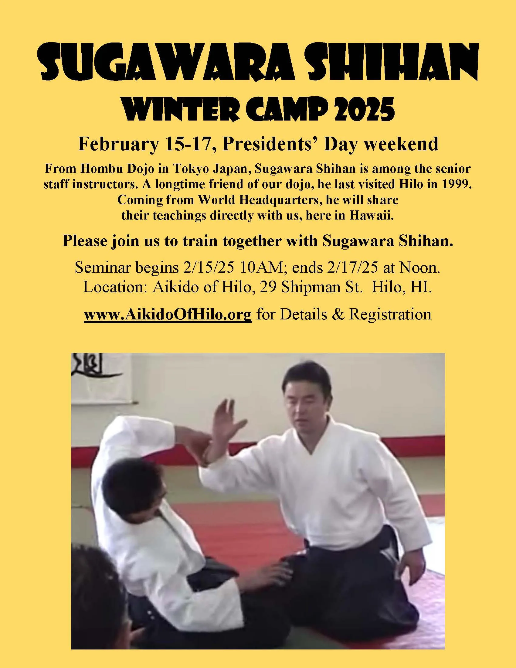 Event poster