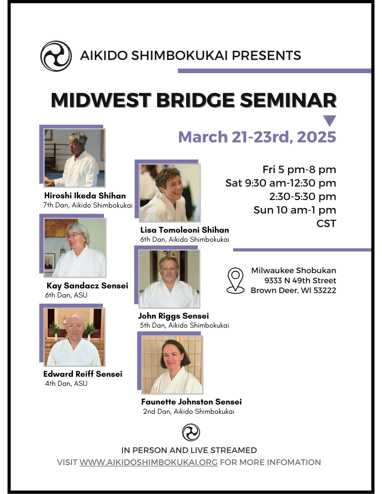 Event poster