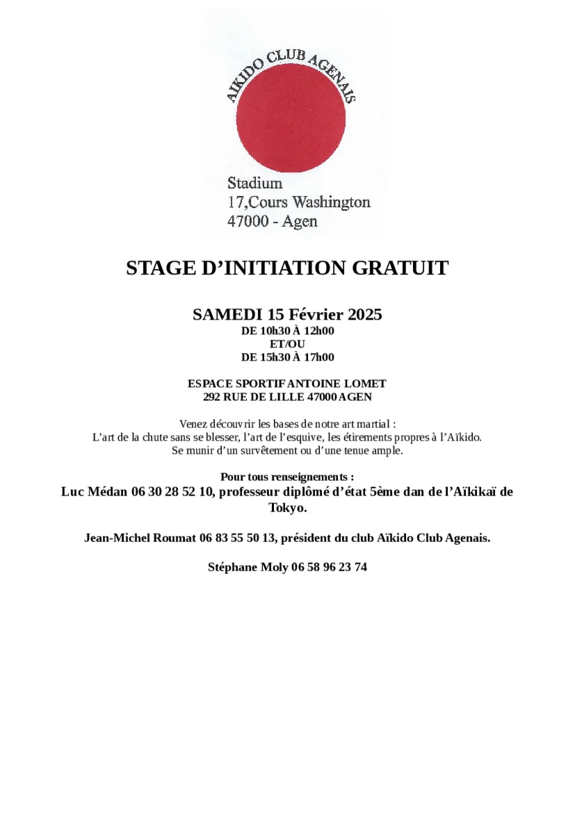 Event poster