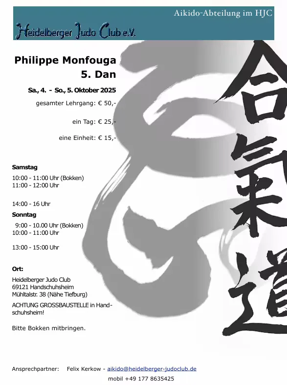 Event poster