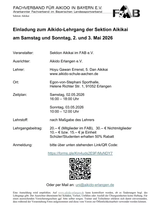 Event poster
