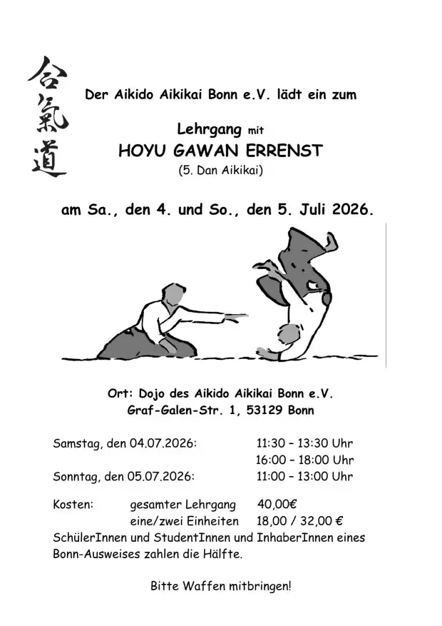 Event poster