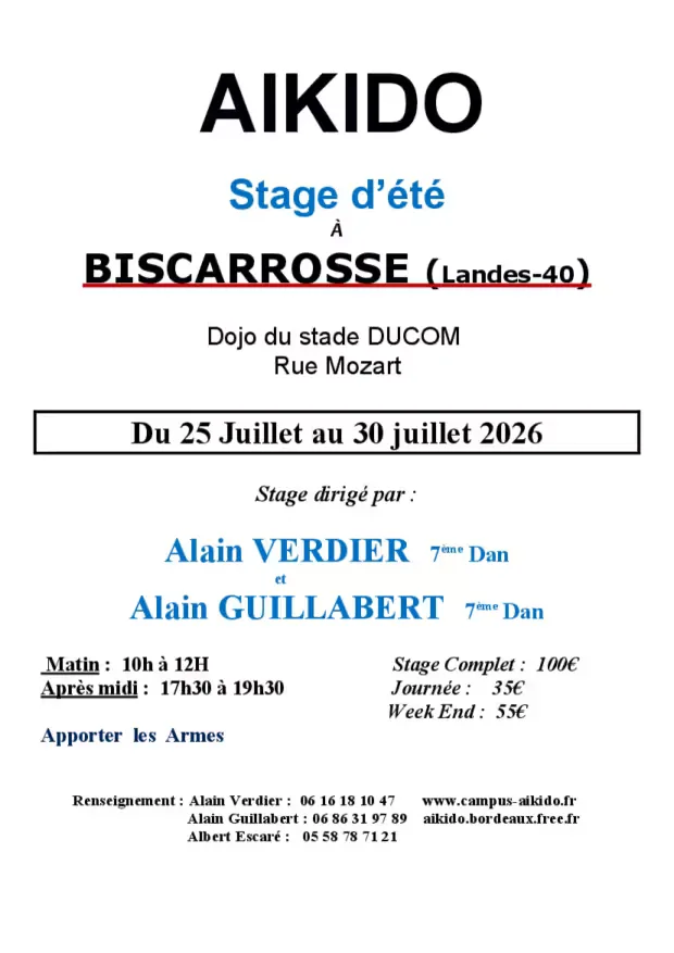 Event poster